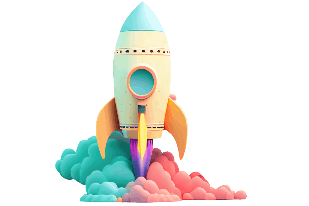 A powerful image capturing the Digital Marketing Rocket Launch, highlighting a dynamic illustration of growth and success for a Digital Marketing Agency